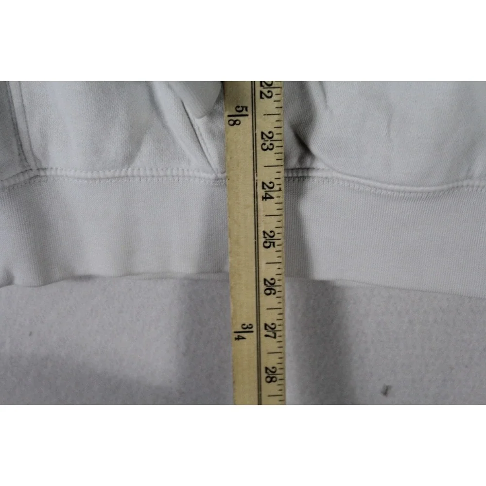 Nike Women White Sweater Hoodie Full Zip Long Sleeve Casual Size XXL